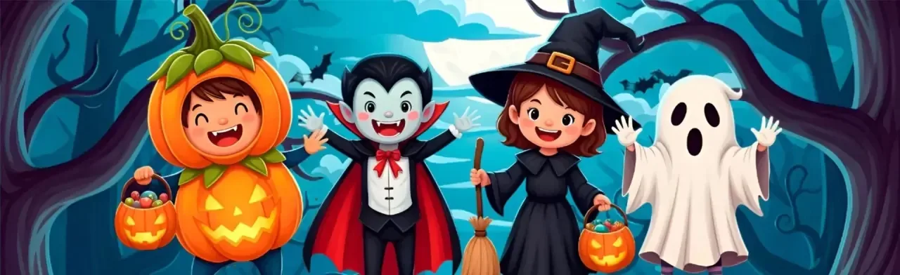 Halloween - монстрическая вечеринка