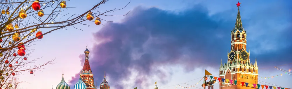 Новогодняя Москва: обзорная автобусная экскурсия