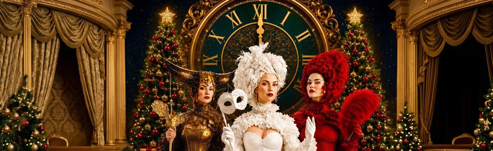 Новогодний бал-маскарад 2027 в Marriott Imperial Plaza. Il Ballo Del Luna