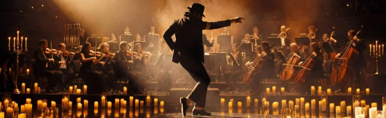 Michael Jackson symphony: Шоу виртуозов в свете 1000 свечей (Новочеркасск)