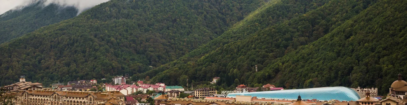 Аудиоэкскурсия по курортам Красной Поляны с билетами на канатную дорогу