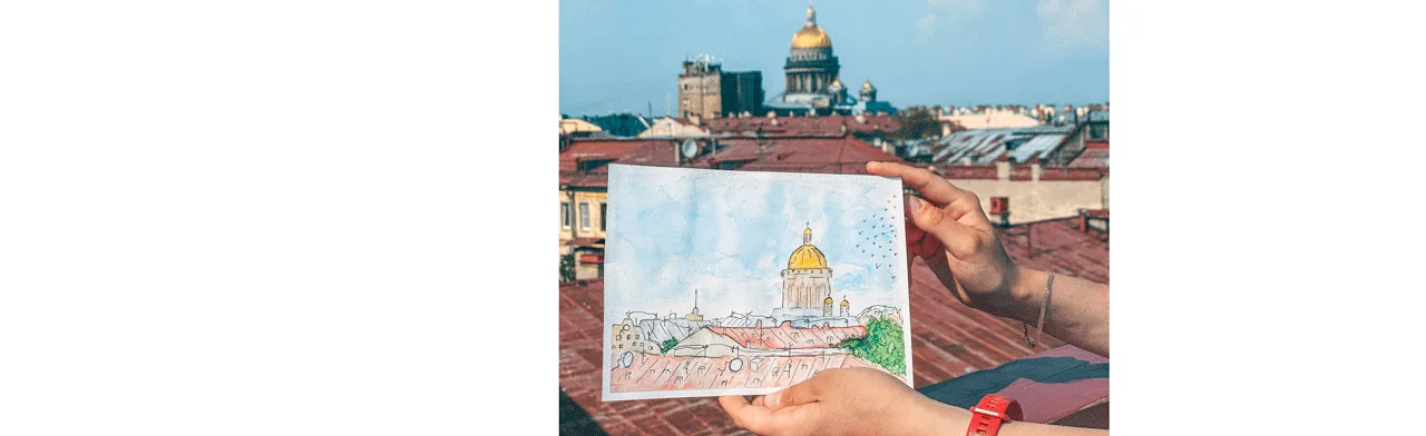 МАСТЕР-КЛАСС АРТ-ПИКНИК НА КРЫШЕ БАР «НЕБО И ВИНО»