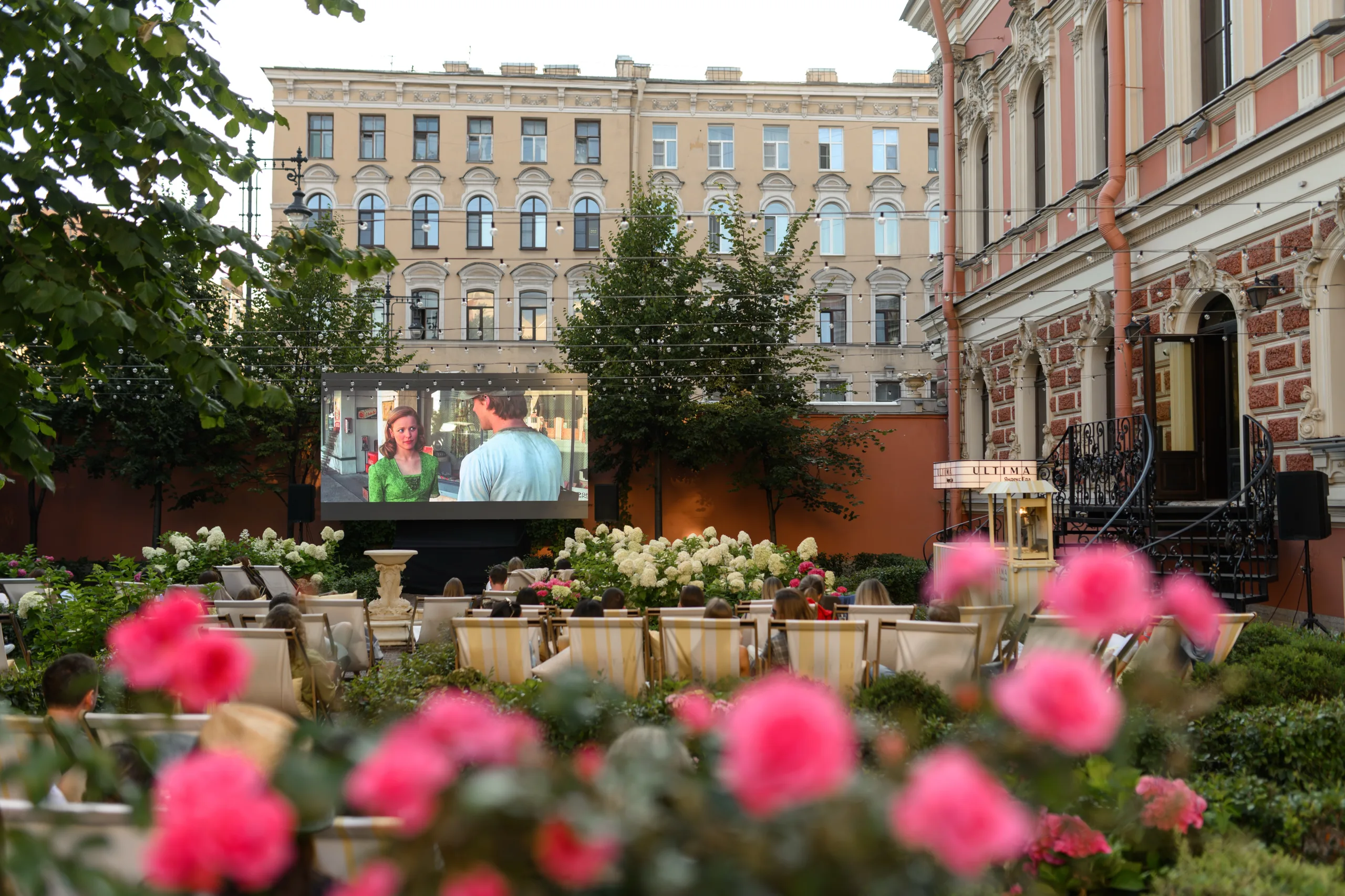 Кинопоказ в саду. «Под солнцем Тосканы» (2003)