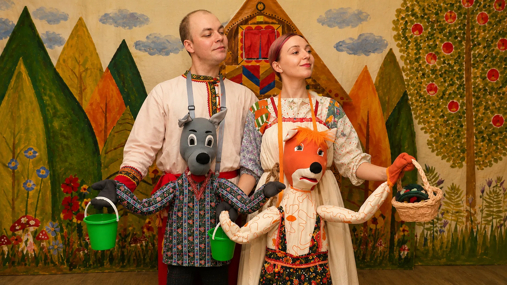 Интерактивный спектакль "Теремок" от 1 до 4 лет